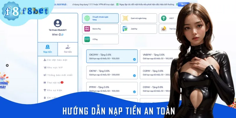 Quy trình nạp vốn để tham gia cá cược trực tuyến cho tân thủ