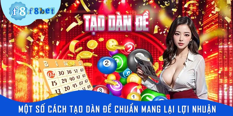 Một số cách tạo dàn đề chuẩn mang lại lợi nhuận mỗi ngày